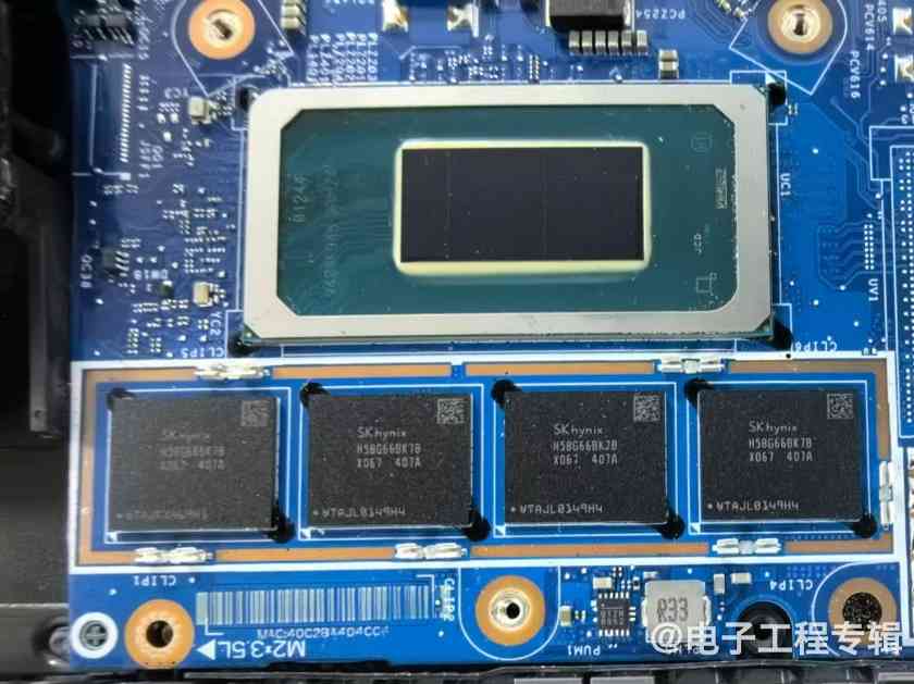 当代轻薄本拆解：探究异构+chiplet处理器的笔记本内部(图8)