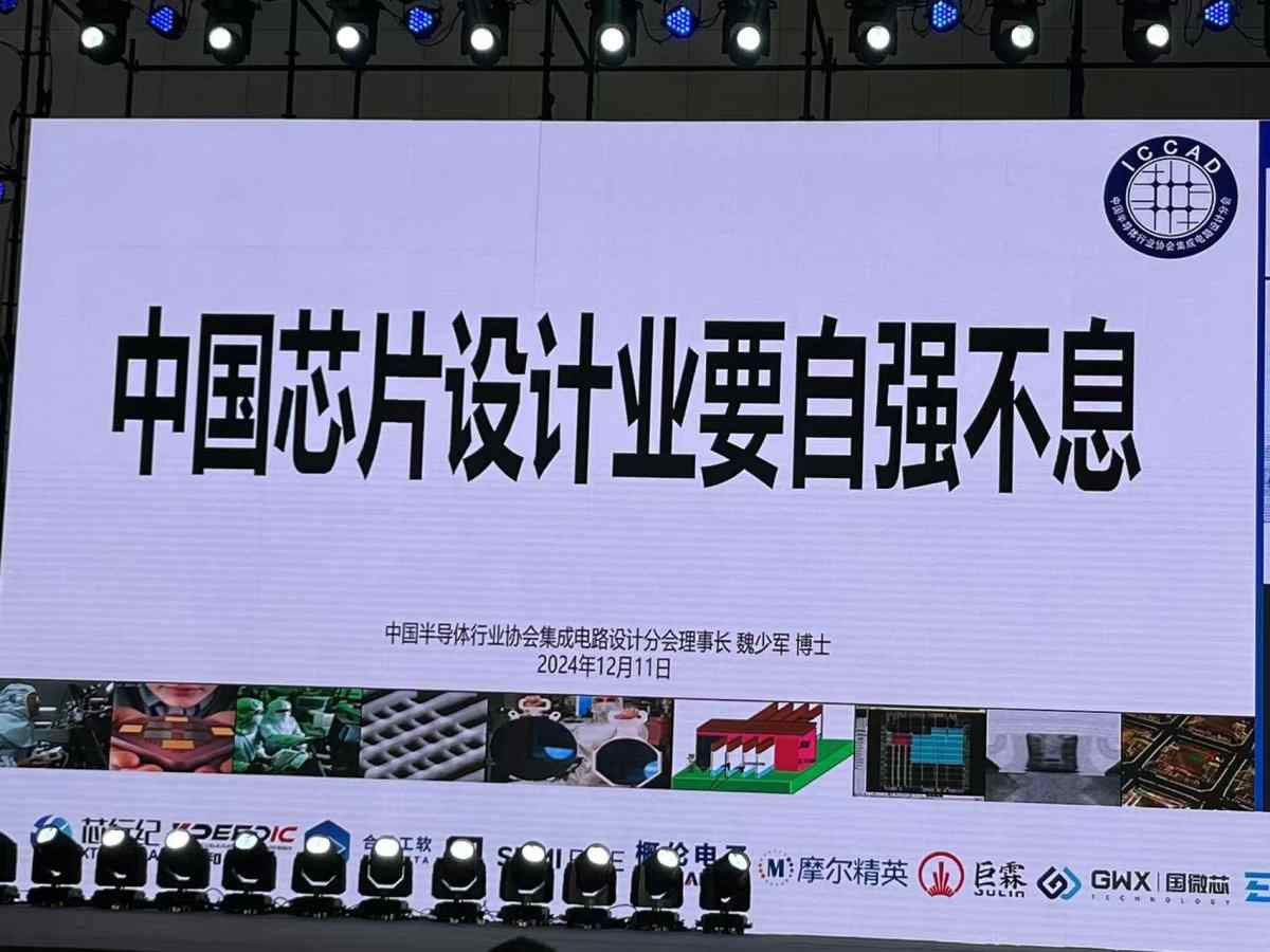 魏少军ICCAD2024演讲：中国芯片设计业要自强不息(图3)