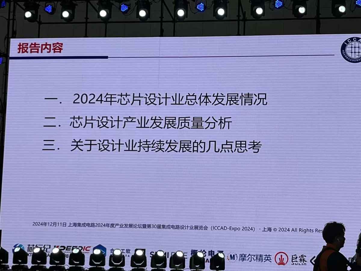 魏少军ICCAD2024演讲：中国芯片设计业要自强不息(图4)