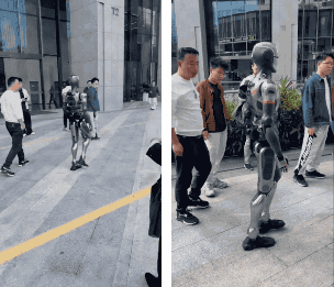 深圳一机器人街头散步成网红，简直太像个人了！(图15)
