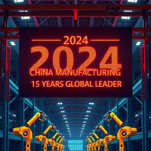 2024年中国制造“成绩单”新鲜出炉：连续15年规模全球第一！(图1)