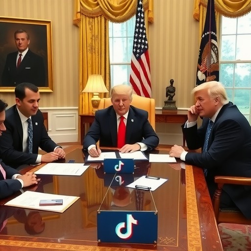 特朗普正与四个不同团体谈判TikTok的出售事宜(图1)