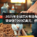 2025年全球芯片市场有望突破7060亿美元，但增长挑战亦大（图3）
