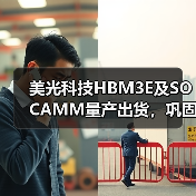 美光科技HBM3E及SOCAMM量产出货，巩固英伟达合作关系（图1）