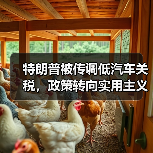 特朗普被传调低汽车关税，政策转向实用主义（图1）