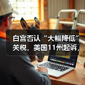 白宫否认“大幅降低”关税，美国11州起诉，中方回应（图4）