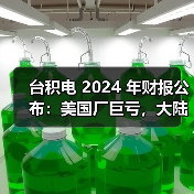 台积电 2024 年财报公布：美国厂巨亏，大陆厂大赚（图3）