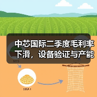 中芯国际二季度毛利率下滑，设备验证与产能波动成主因（图4）