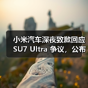 小米汽车深夜致歉回应 SU7 Ultra 争议，公布两大问题处理方案（图4）